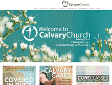 Tablet Screenshot of calvaryonline.cc
